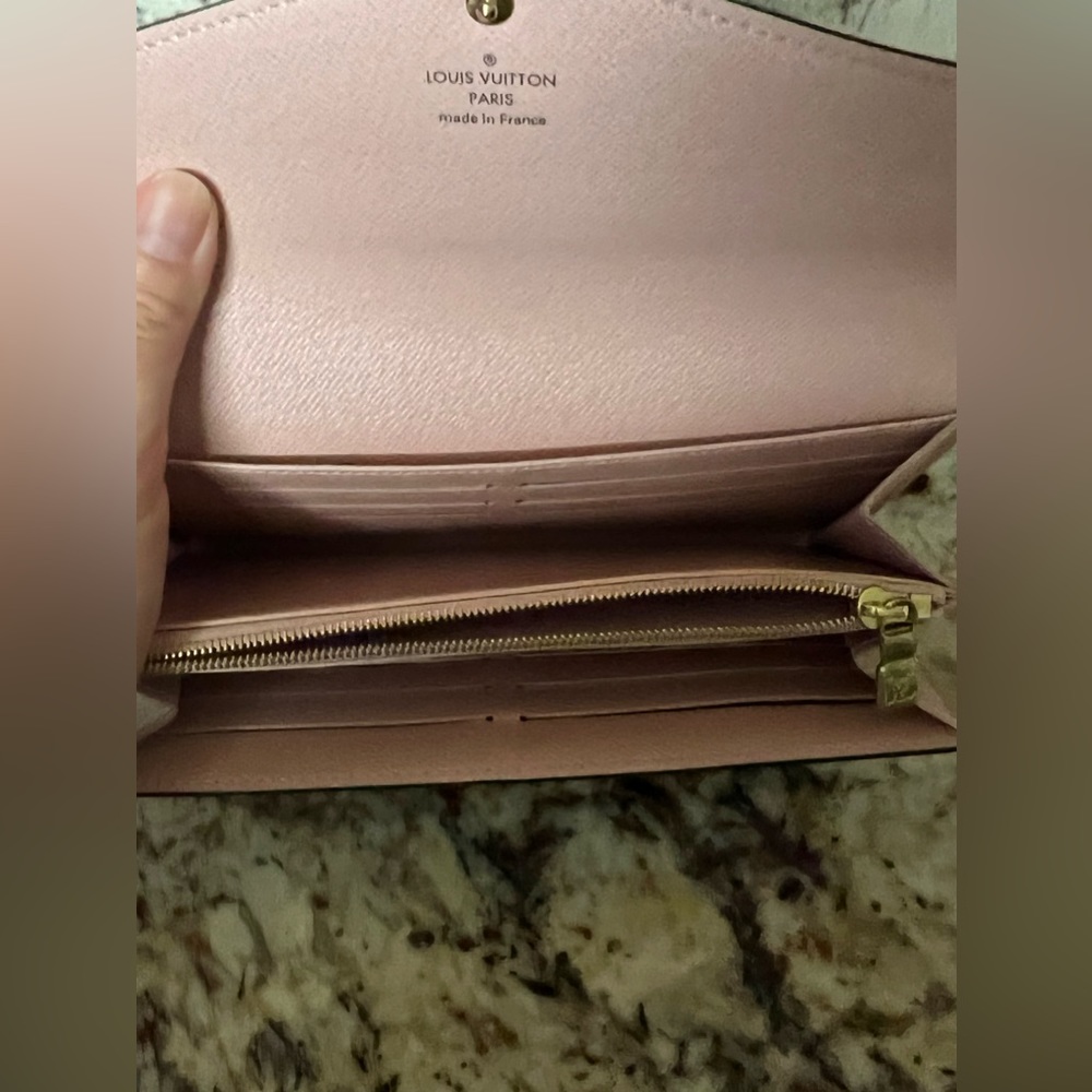 Louis Vuitton Sarah Wallet Rose Ballerine 2021 - Picture 10 of 13